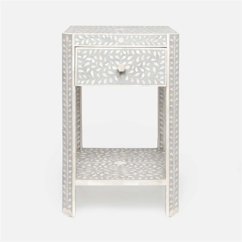 Made Goods New Arrivals Lexi Single Nightstand Natural Bone And Gray Resin 3 Made Goods New Arrivals Lexi Single Nightstand Natural Bone And Gray Resin