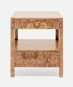 Made Goods New Arrivals Lindsey Mid-Size Nightstand Olive Ash Veneer