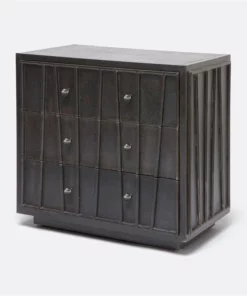 Made Goods Lorenz Double Nightstand Zinc