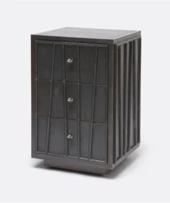 Made Goods New Arrivals Lorenz Single Nightstand Zinc