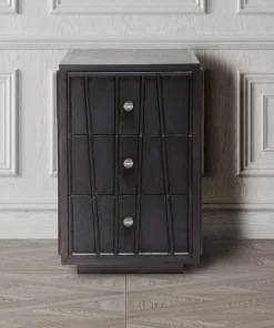 Made Goods New Arrivals Lorenz Single Nightstand Zinc