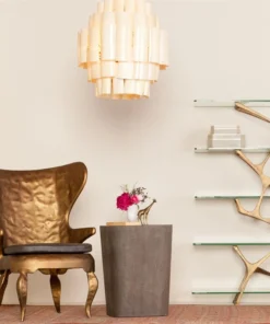 Made Goods Marjorie Chandelier Resin Coated Banana Bark New Arrivals 12 Made Goods Marjorie Chandelier Resin Coated Banana Bark New Arrivals