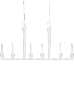 Made Goods New Arrivals Maxwell Pendant White Gesso Concrete