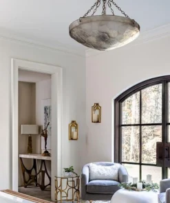 Made Goods New Arrivals Mikolas Chandelier Gold Metal