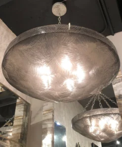 Made Goods Mikolas Chandelier Silver Metal New Arrivals