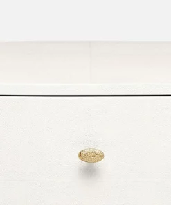 Made Goods Nerine Buffet Pristine Vintage Faux Shagreen And Brass New Arrivals