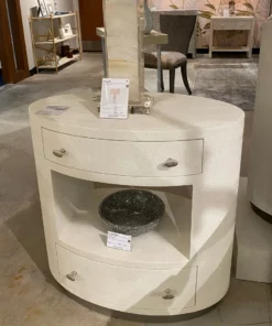 Made Goods Nerine Double Nightstand Silver New Arrivals