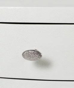 Made Goods New Arrivals Nerine Single Nightstand Silver