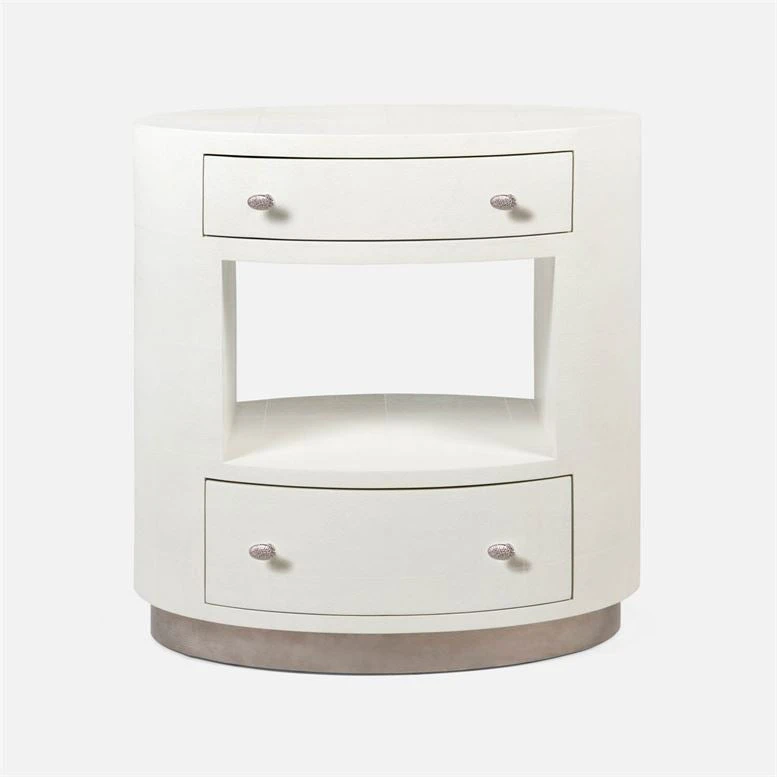 Made Goods Nerine Double Nightstand Silver New Arrivals 6 Made Goods Nerine Double Nightstand Silver New Arrivals