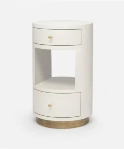Made Goods Nerine Single Nightstand Gold