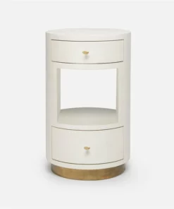 Made Goods Nerine Single Nightstand Gold