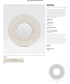 Made Goods Nessa Mirror