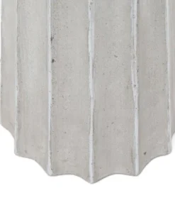 Made Goods Nova Table Lamp Gray Cement And Silver Leaf New Arrivals