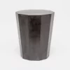 Made Goods Pamela Stool Black Concrete