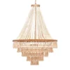 Made Goods Pia Large Chandelier Gold