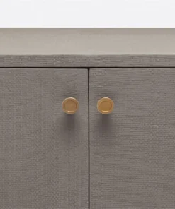 Made Goods Ramon 3 Door Buffet Seal Faux Raffia