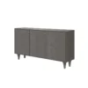Made Goods Ramon 3 Door Buffet Seal Faux Raffia 2 Made Goods Ramon 3 Door Buffet Seal Faux Raffia