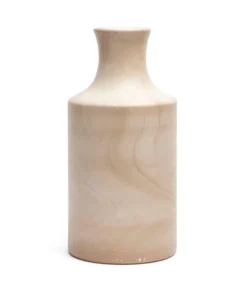 Made Goods New Arrivals Rivka Large Vase Set Of Two White Stain Mango Wood