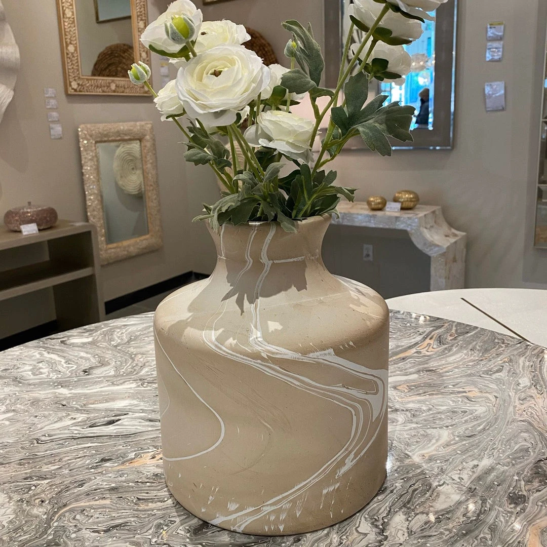 Made Goods New Arrivals Rivka Vase Set Of Two Small White Mango Wood 7 Made Goods New Arrivals Rivka Vase Set Of Two Small White Mango Wood