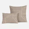 Made Goods Roslyn Square Pillow Gray Set Of Two New Arrivals