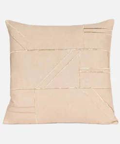 Made Goods Roslyn Square Pillow Beige Set Of Two New Arrivals