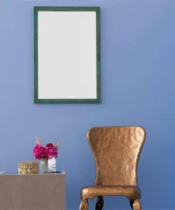 Made Goods Sidney Rectangular Mirror Emerald Shell