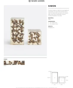 Made Goods New Arrivals Simon Object Set Small