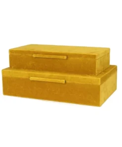 Made Goods Sinclaire Box Set Ochre Velvet New Arrivals