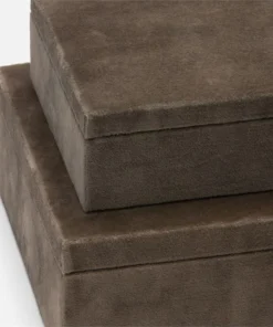 Made Goods New Arrivals Sinclaire Box Set Grey Velvet