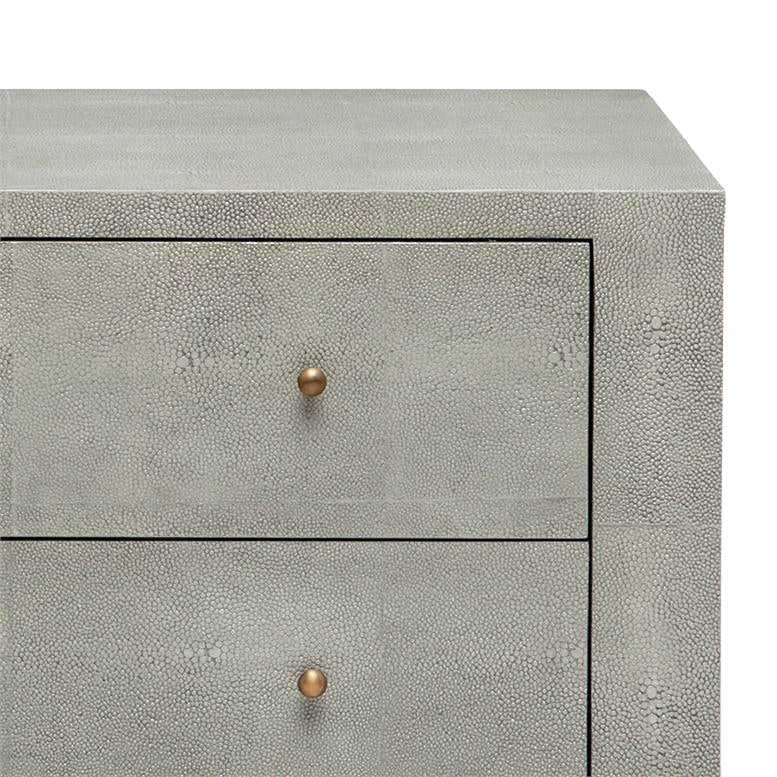 Made Goods Sorin 36" Dresser Castor Gray Faux Shagreen 6 Made Goods Sorin 36" Dresser Castor Gray Faux Shagreen