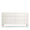 Made Goods Sorin 60" Dresser Pristine Faux Shagreen New Arrivals