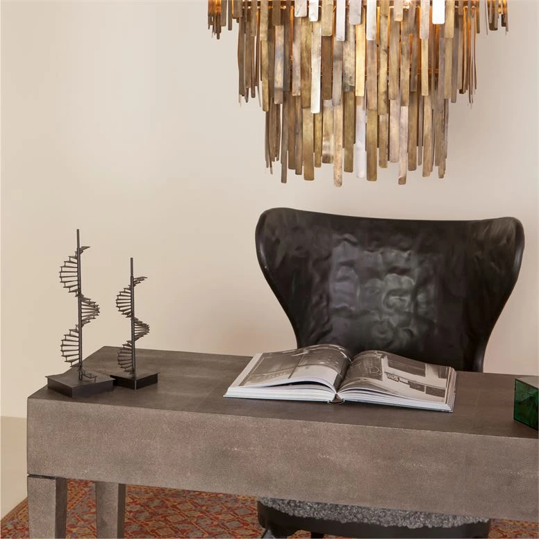 Made Goods Sorin 2 Drawer Desk Seal Faux Shagreen New Arrivals 4 Made Goods Sorin 2 Drawer Desk Seal Faux Shagreen New Arrivals