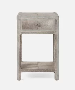 Made Goods New Arrivals Terrell Single Nightstand Gray