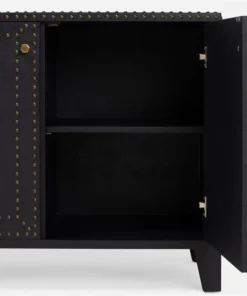 Made Goods Turner 2 Door Buffet Dark Navy Linen 8 Made Goods Turner 2 Door Buffet Dark Navy Linen