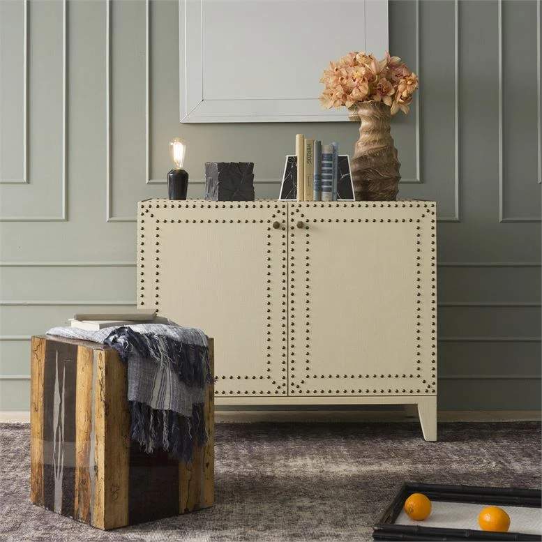 Made Goods Turner 2 Door Buffet White Linen 4 Made Goods Turner 2 Door Buffet White Linen