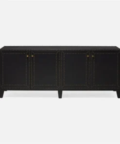 Made Goods New Arrivals Turner 4 Door Buffet Dark Navy Linen