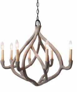 Made Goods Ulla Chandelier Gray Concrete New Arrivals