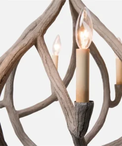 Made Goods Ulla Chandelier Gray Concrete New Arrivals