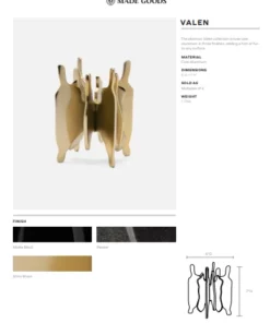 Made Goods New Arrivals Valen Object Set Pewter