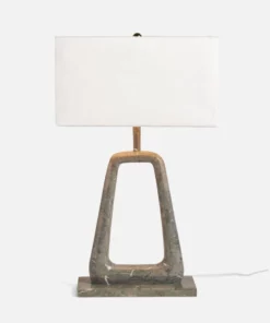 Made Goods Weldon Table Lamp Gray Stone New Arrivals