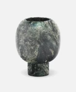 Made Goods Zuko Vase Black Marble Set New Arrivals