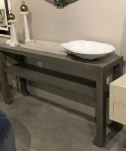 Made Goods New Arrivals Askel 60" Console Seal Faux Raffia 7 Made Goods New Arrivals Askel 60