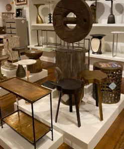 Currey And Company New Arrivals Mambo Graphite Accent Table