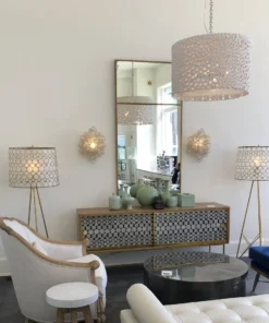 Oly Studio New Arrivals Meri Drum Chandelier