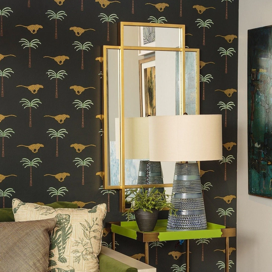 Mirror Home Cosmo Gold Leaf Mirror 4 Mirror Home Cosmo Gold Leaf Mirror