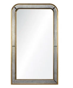 Mirror Home Phillipe Burnished Gold Leaf Mirror