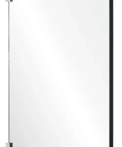 Mirror Home New Arrivals Rectangle Framed Mirror With Nickel Detail