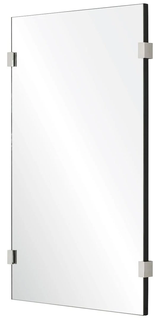 Mirror Home New Arrivals Rectangle Framed Mirror With Nickel Detail 4 Mirror Home New Arrivals Rectangle Framed Mirror With Nickel Detail