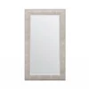 Made Goods Sabine Rectangular Mirror Sand Faux Shagreen