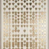 Natural Curiosities New Arrivals Cartier Heart Strings Gold Leaf Framed Artwork